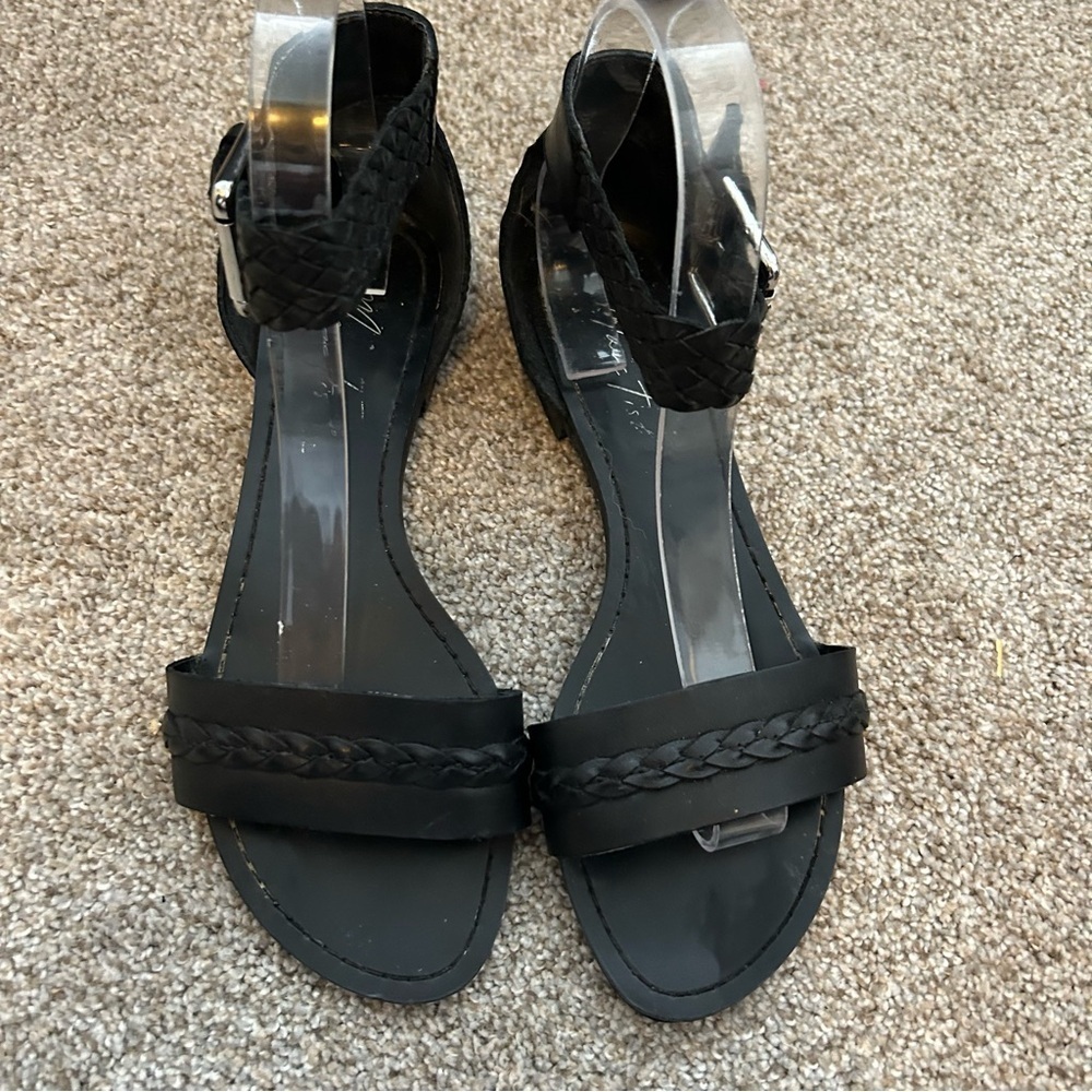 Marc Fisher Mfeidan braided leather sandals 7 - Picture 2 of 7